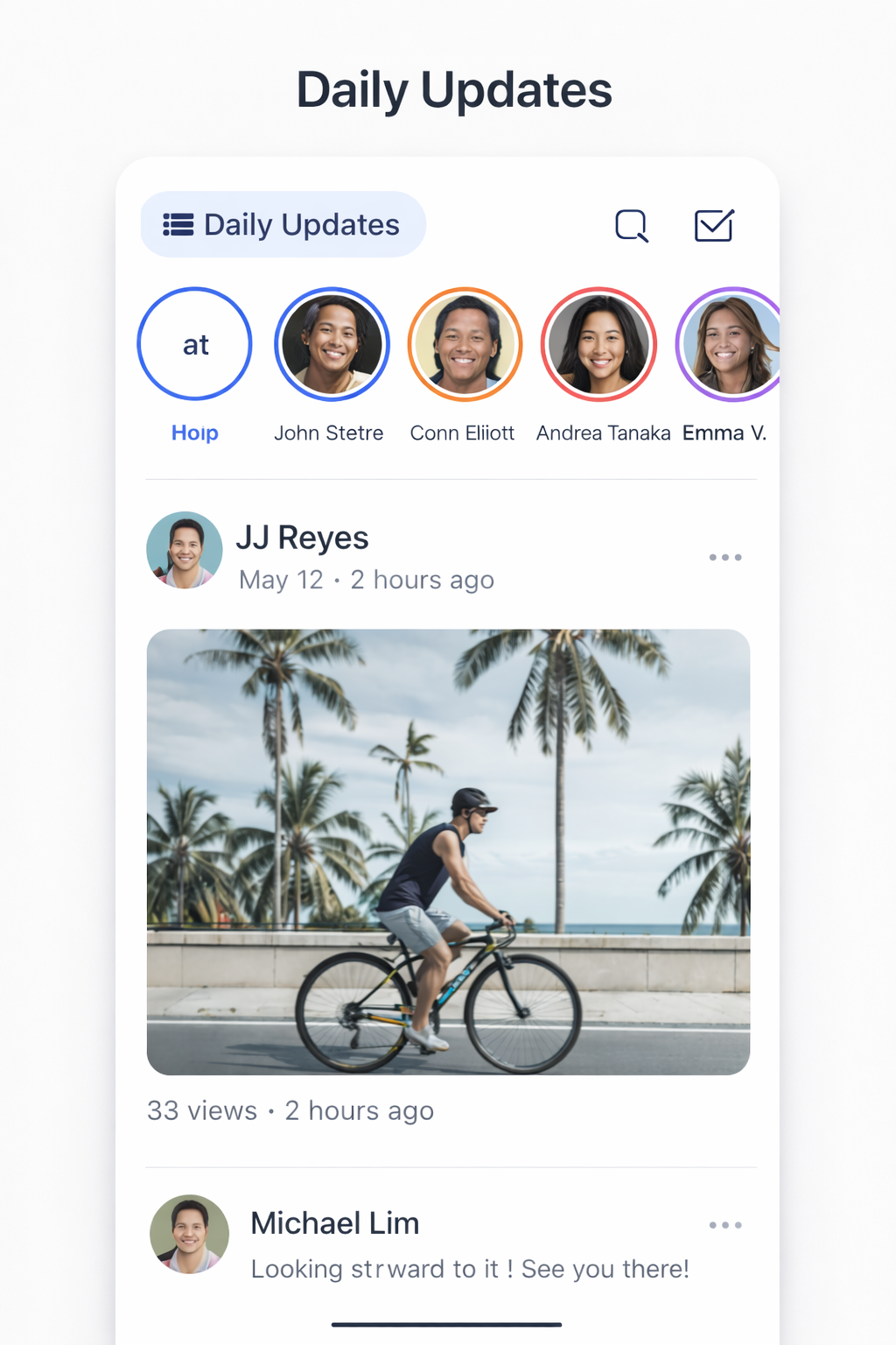 Daily Updates preview